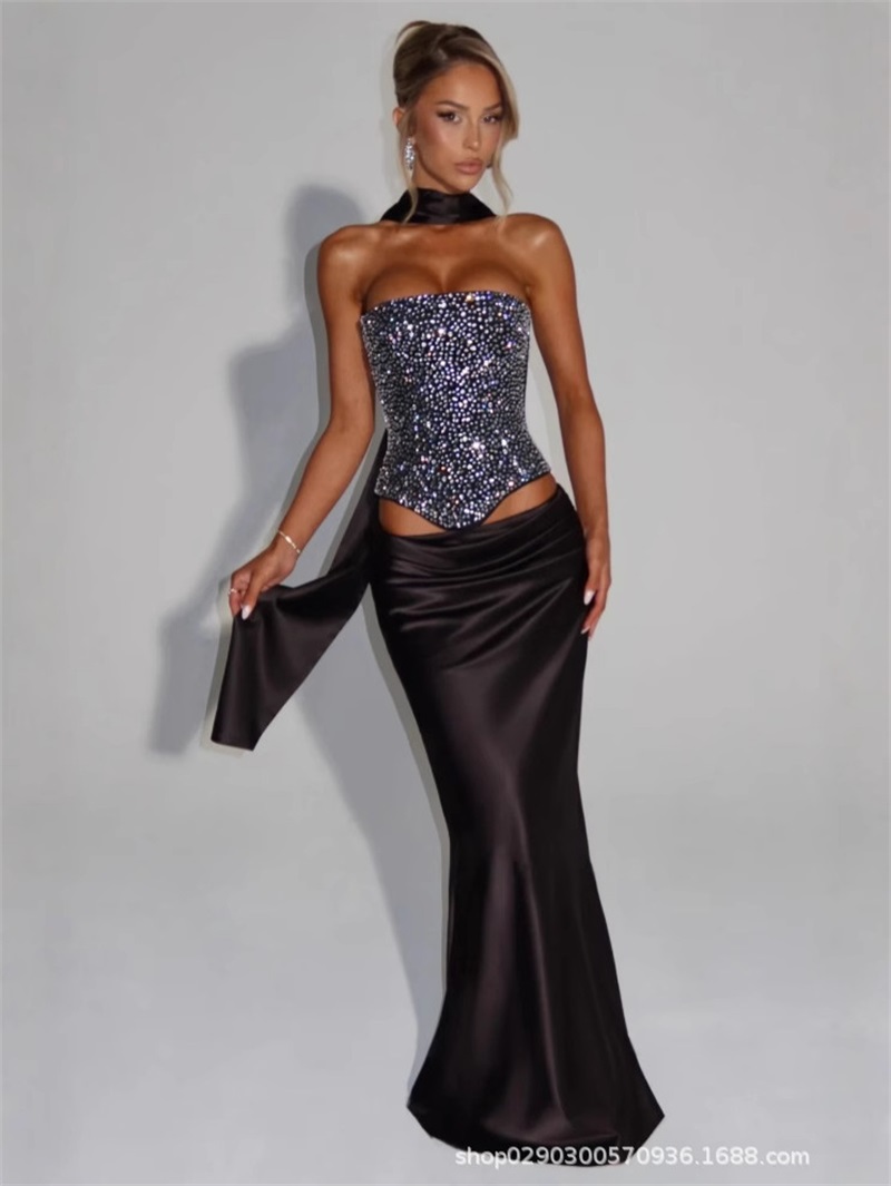 Women'S Formal Evening Wear Tops - مثير حورية البحر المرأة فستان الحفلة