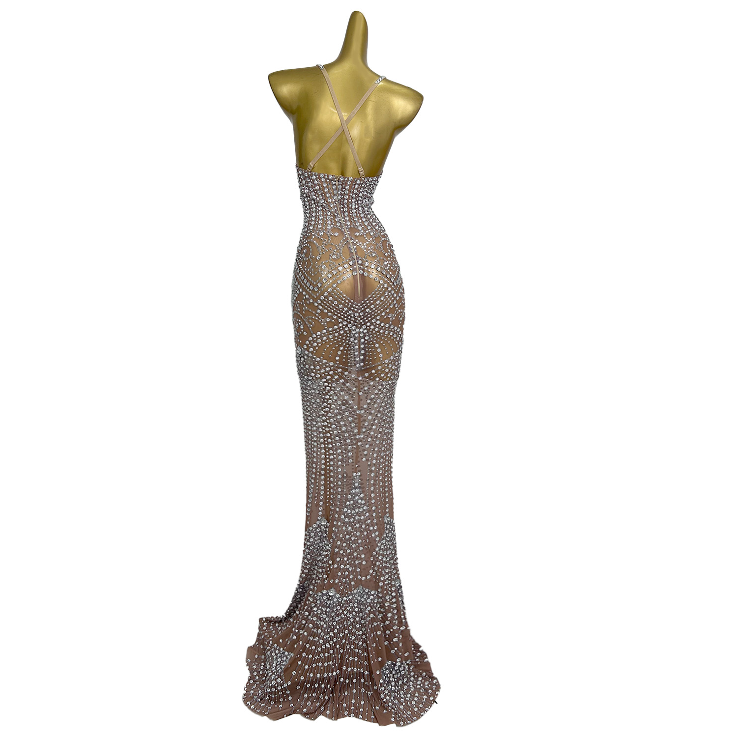 Women'S Formal Dinner Wear - مثير انظر من خلال مأدبة حزب