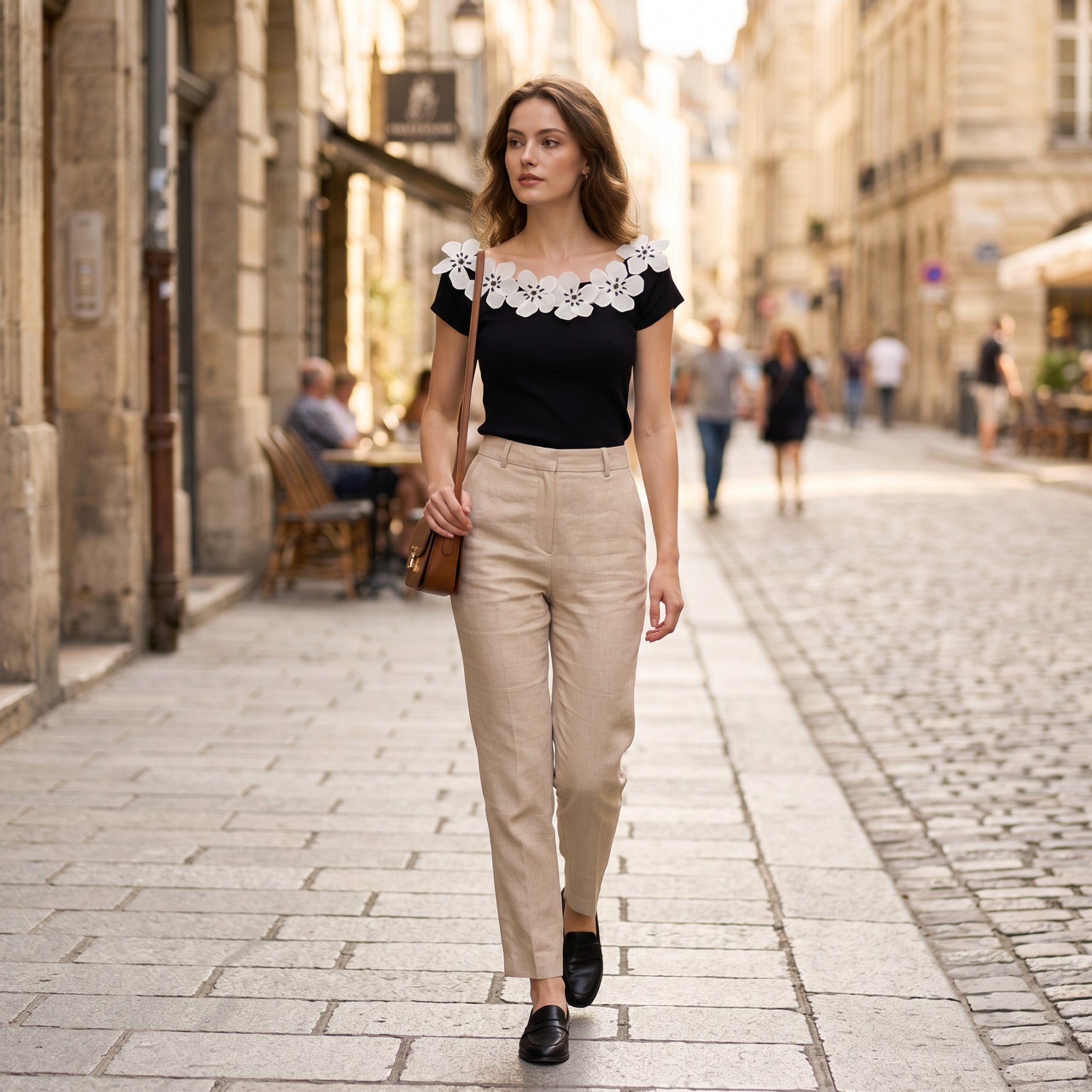 Women'S Formal Evening Wear Tops - طقم تنورة نسائي عصري من قطعتين،