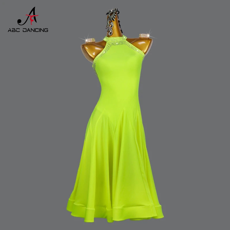 Women Formal Wear With Skirt - فستان رقص لاتيني جديد 2026، تنورة