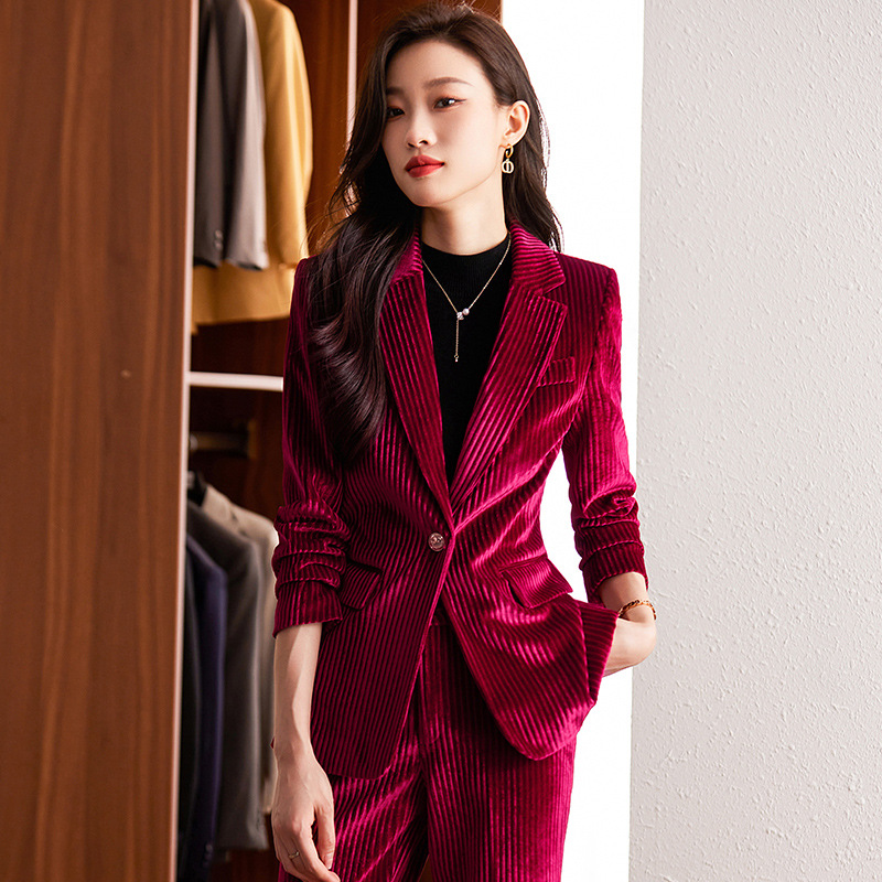 سترة نسائية من المخمل لفصلي ال - مراجعة High End Women'S Formal Wear وسعره