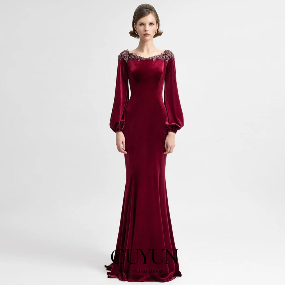 CUYUN مخصص شبه حورية البحر عنا - مراجعة Women'S Formal Dinner Wear وسعره