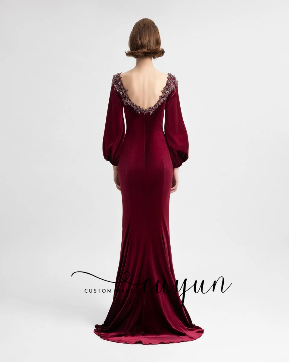 CUYUN مخصص شبه حورية البحر عنا - مراجعة Women'S Formal Dinner Wear وسعره
