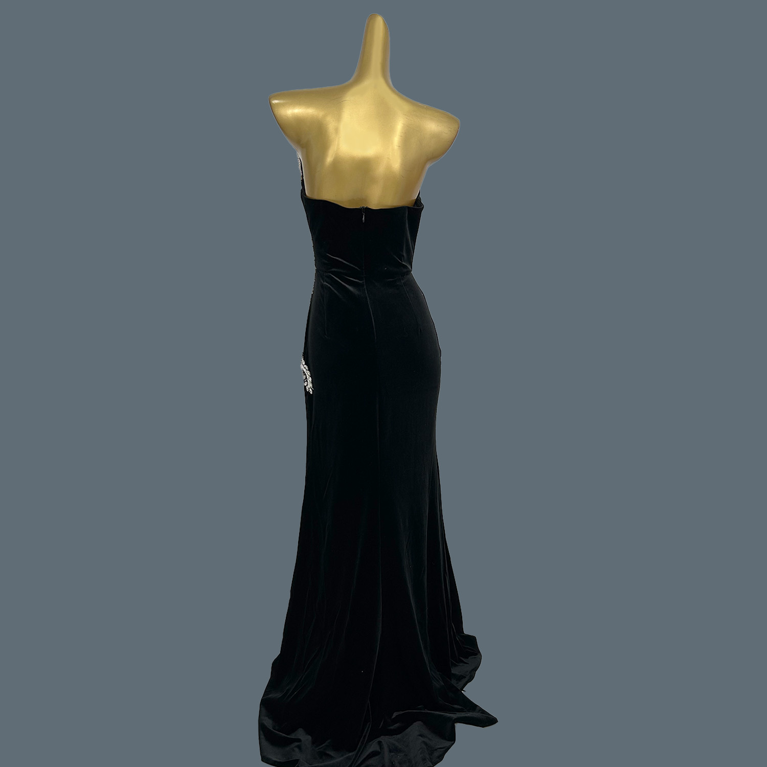 فستان سهرة طويل من المخمل الأس - مراجعة Women Formal Wear Photoshoot وسعره