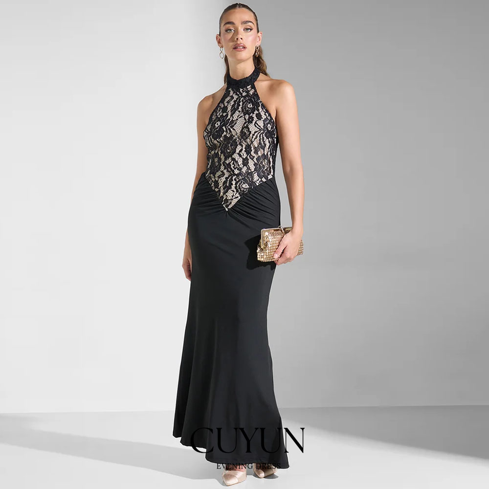 CUYUN فساتين سهرة سوداء مثيرة  - مراجعة Women'S Formal Dinner Wear وسعره