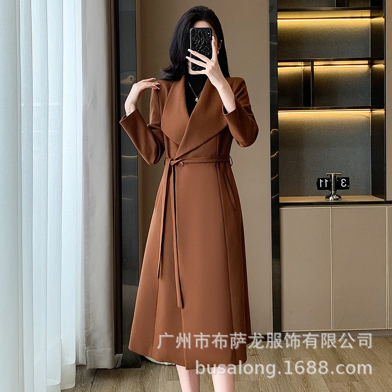 معطف نسائي جديد لخريف وشتاء 20 - مراجعة Women'S Elegant Formal Wear وسعره