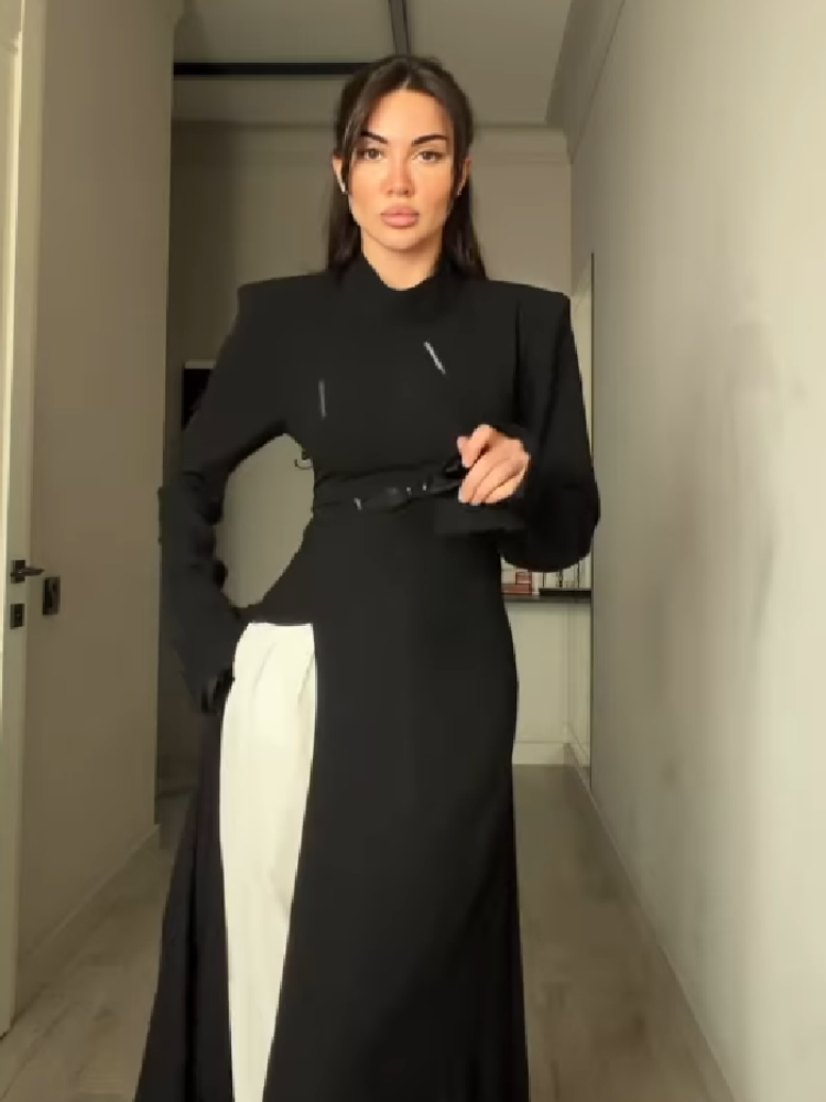 فستان نسائي أنيق طويل الأكمام  - مراجعة Women'S Elegant Formal Wear وسعره
