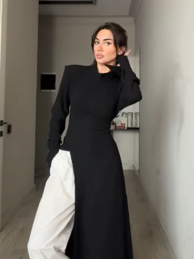 فستان نسائي أنيق طويل الأكمام  - مراجعة Women'S Elegant Formal Wear وسعره
