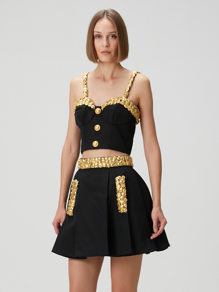 طقم فستان أسود مكون من قطعتين  - مراجعة Women'S Holiday Formal Wear وسعره