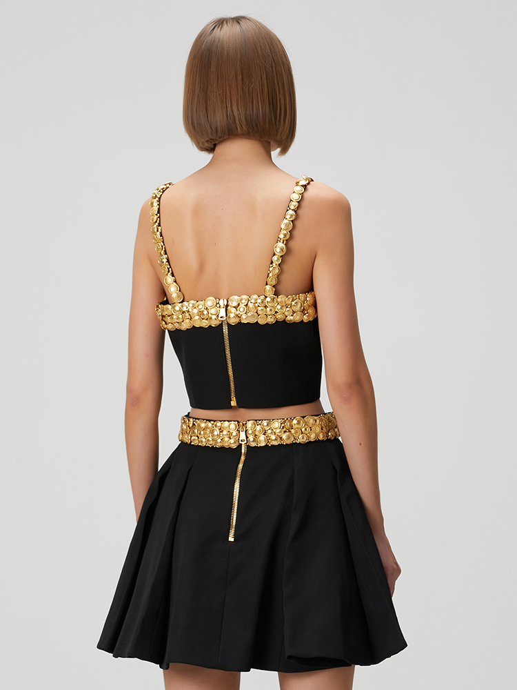 طقم فستان أسود مكون من قطعتين  - مراجعة Women'S Holiday Formal Wear وسعره