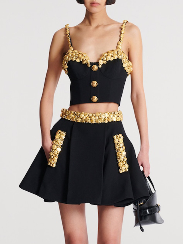 طقم فستان أسود مكون من قطعتين  - مراجعة Women'S Holiday Formal Wear وسعره