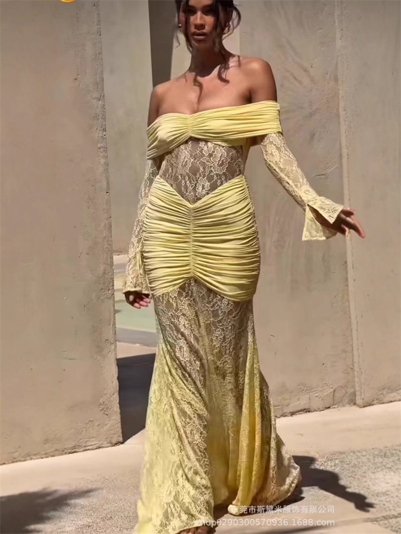مثير الدانتيل حورية البحر المر - مراجعة Women'S Holiday Formal Wear وسعره