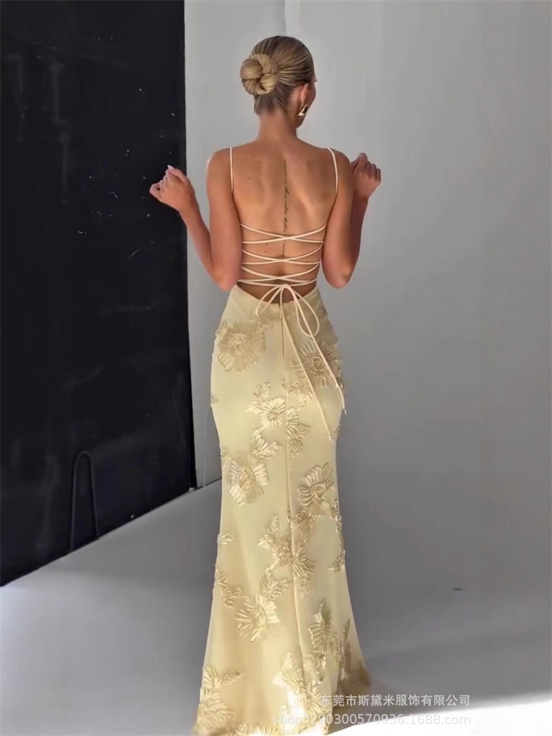 فستان حفلة موسيقية نسائي مطرز  - مراجعة Women'S Holiday Formal Wear وسعره