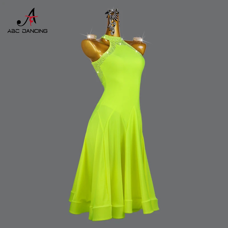 فستان رقص لاتيني جديد 2026، تن - مراجعة Women Formal Wear With Skirt وسعره