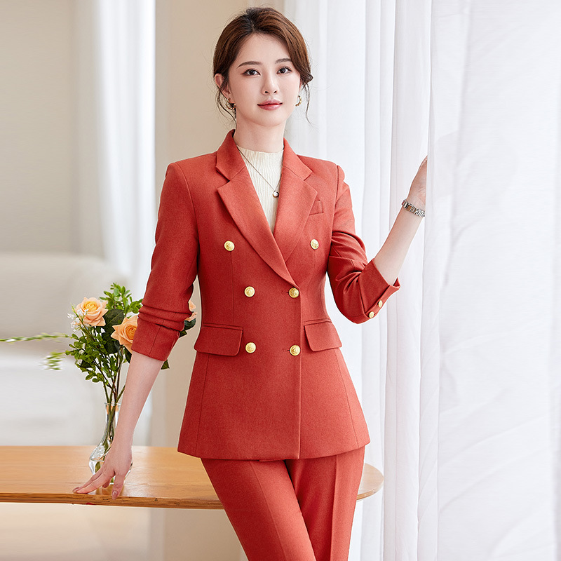 طقم بدلة باللون الأزرق الداكن  - مراجعة High End Women'S Formal Wear وسعره