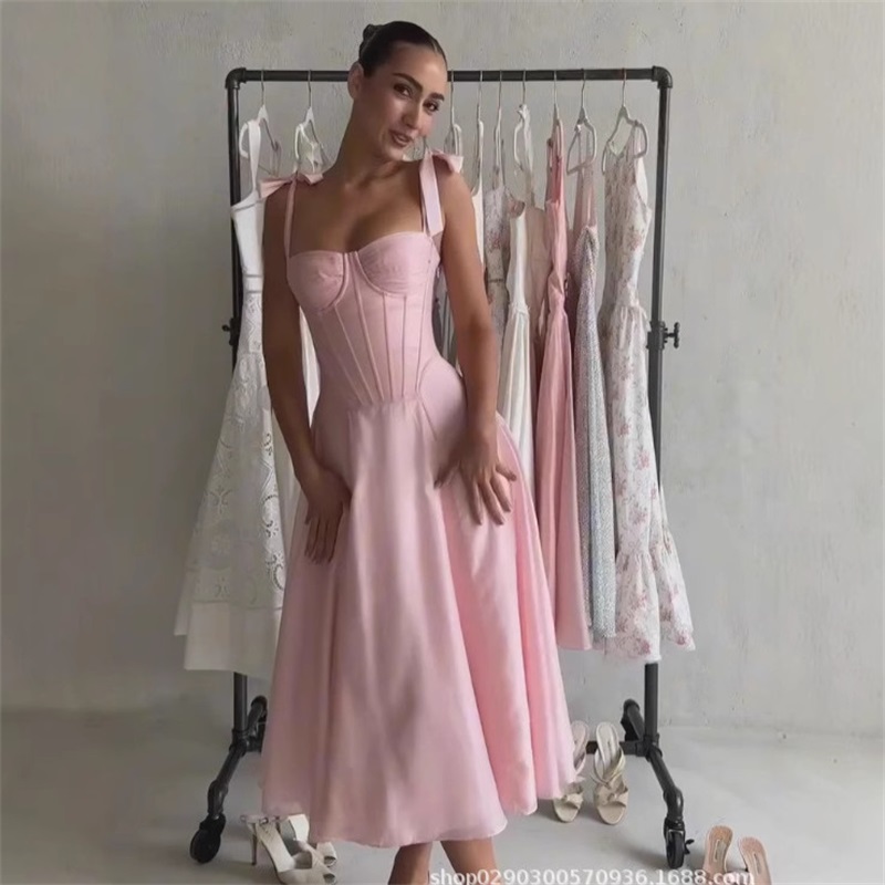 فستان نسائي وردي مثير للحفلات  - مراجعة Women'S Holiday Formal Wear وسعره