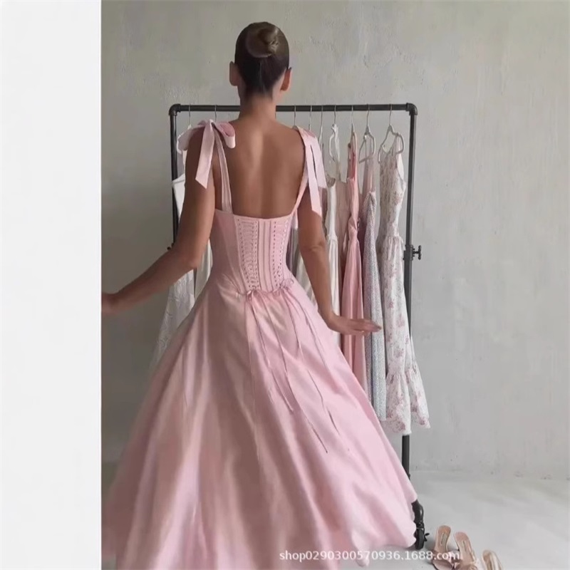 فستان نسائي وردي مثير للحفلات  - مراجعة Women'S Holiday Formal Wear وسعره