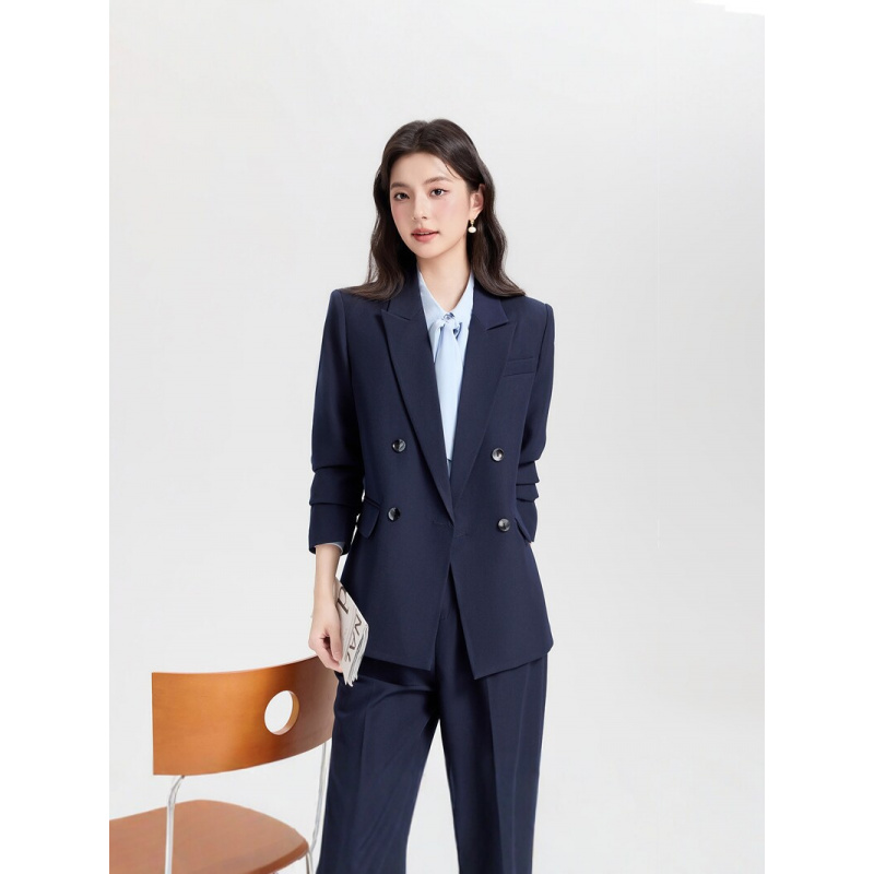 بدلة عمل نسائية كحلية اللون بص - مراجعة High End Women'S Formal Wear وسعره
