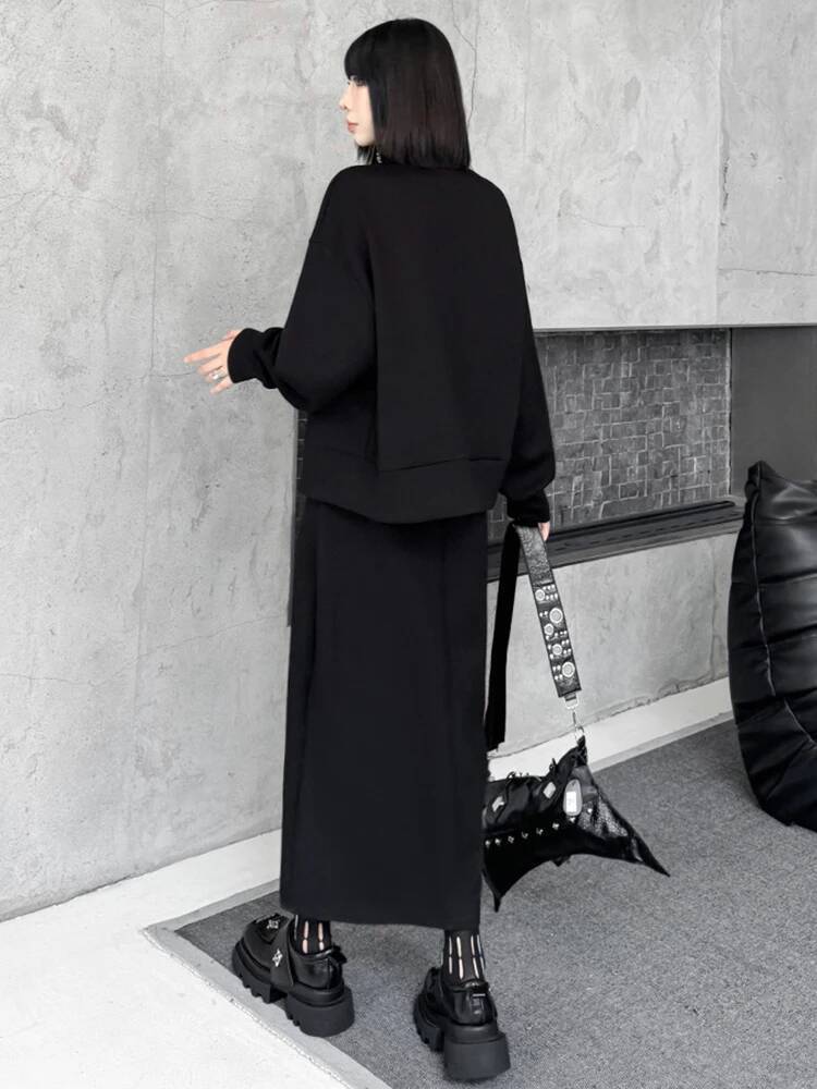 سستة البلوز نصف الجسم تنورة قط - مراجعة Turtleneck Bodysuit Office وسعره