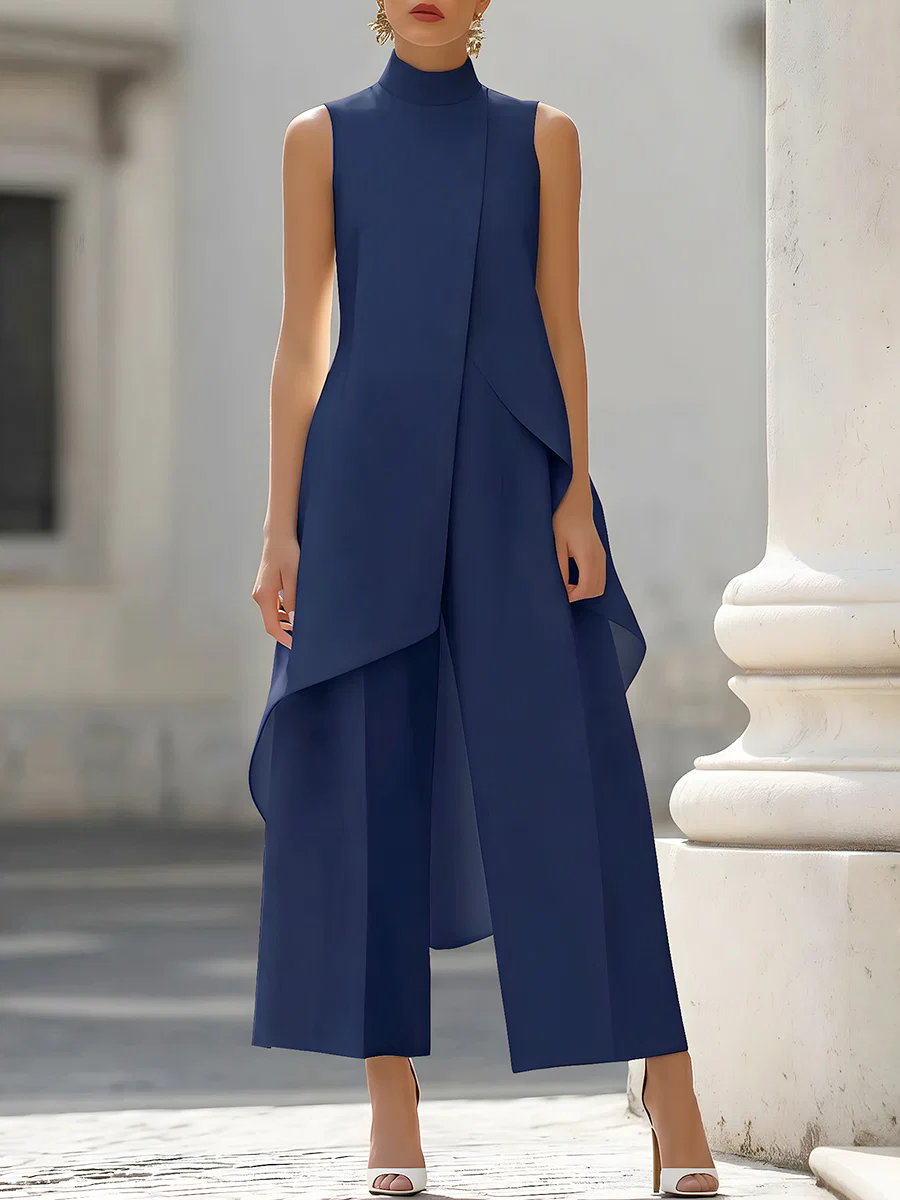 بدلة نسائية بدون أكمام ذات ياق - مراجعة Women'S Elegant Formal Wear وسعره