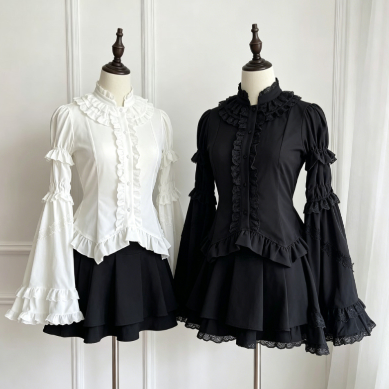 بلوزة لوليتا يابانية كاواي للن - مراجعة Women'S Formal Evening Wear Tops وسعره