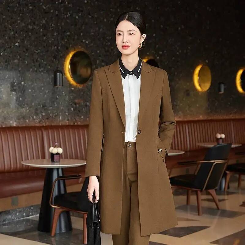نسيج عالي الجودة للخريف والشتا - مراجعة Women'S Elegant Formal Wear وسعره